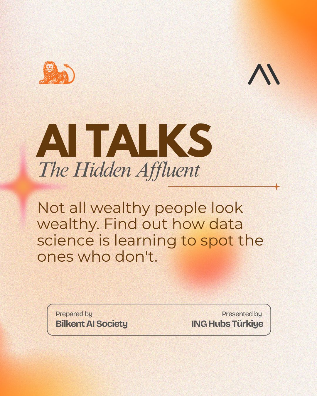 AI Talks: The Hidden Affluent etkinlik afişi